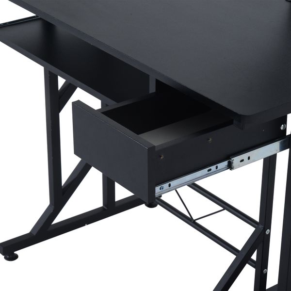 Computer Desk Writing Workstation Portable Space Saving Home